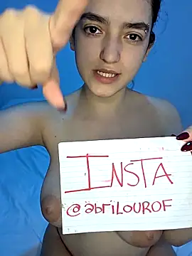 abrilour Adlı Modelin Web Kamerası Şovu