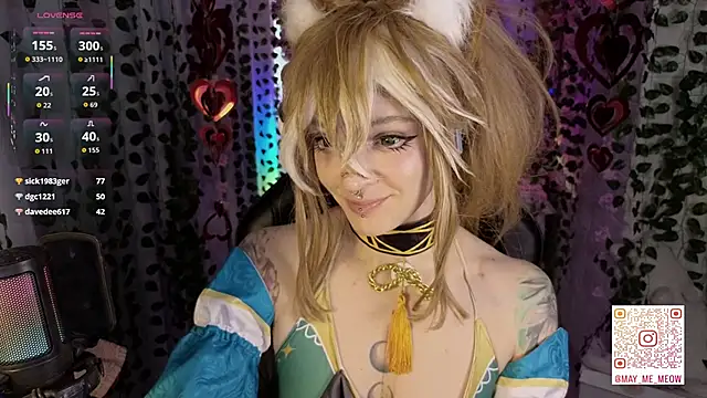 دردشة Mee-Meow الجنسية المباشرة