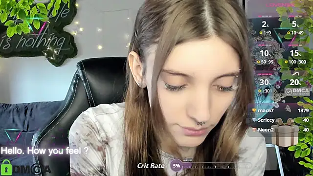 Živý XXX chat CherryBloom777
