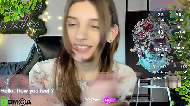 Chat XXX ao vivo de CherryBloom777