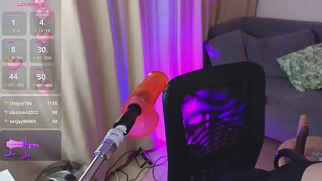 HoneyLace_ élő XXX-chatje