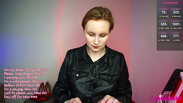 Živý XXX chat KinkyMissCherry