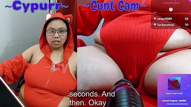 Cypurr's Webcam Show