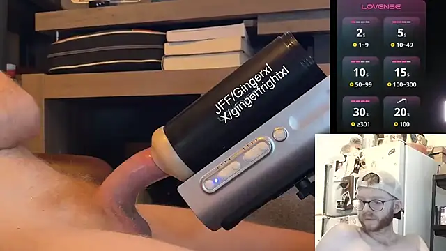 Gingerxl8のウェブカメラショー