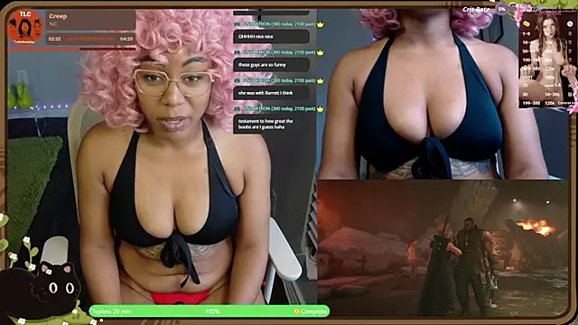 Cheybaaee Show in webcam