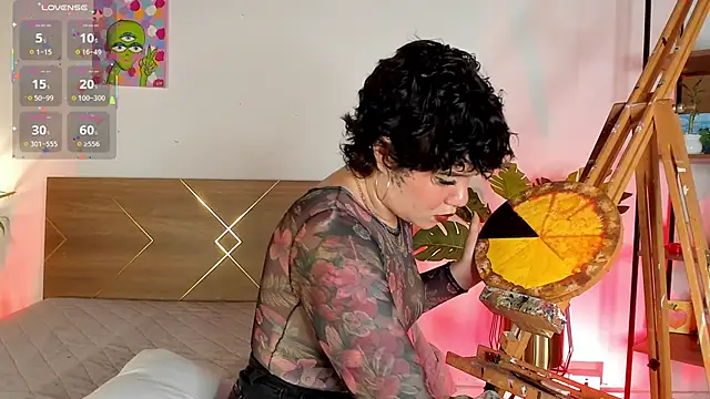 Show de Amy_art na webcam