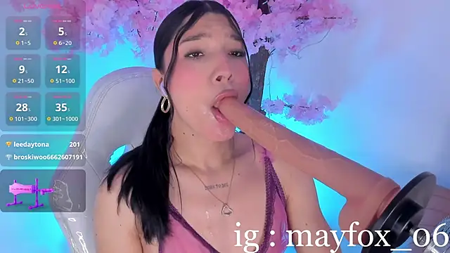 Show modela May_Fox_ na web-kameri