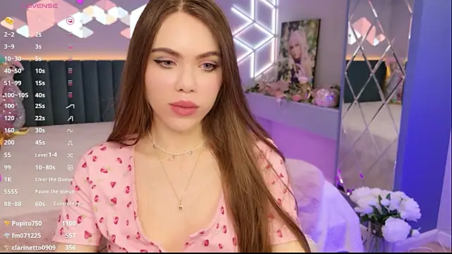 XXX chat uživo modela MimiForce