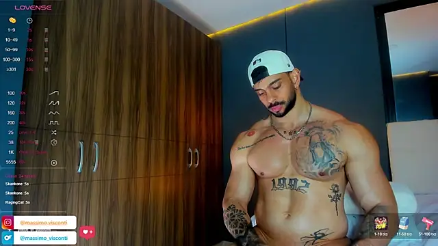 massimo_visconti webkamerás műsora
