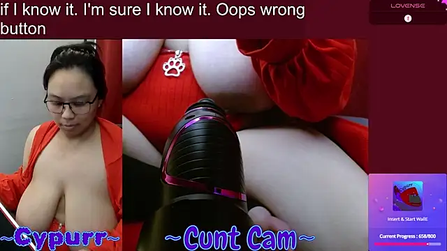 Cypurr's Webcam Show