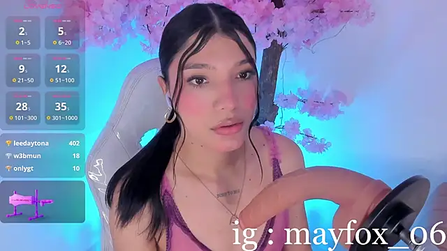 Chat XXX en directo de May_Fox_