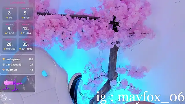 Вебкам-шоу May_Fox_
