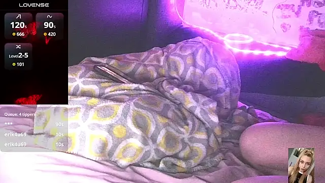 Show webcam de Blondiewithanass