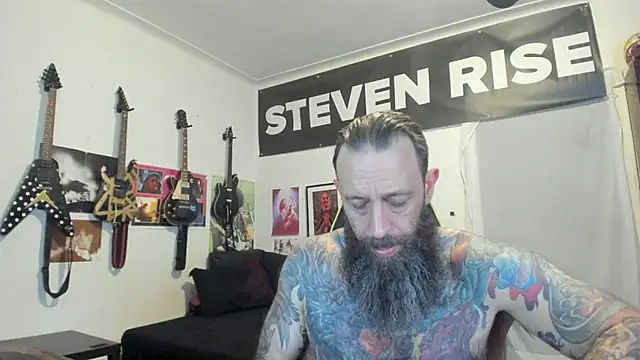 Show modela StevenRiseNYC na web-kameri