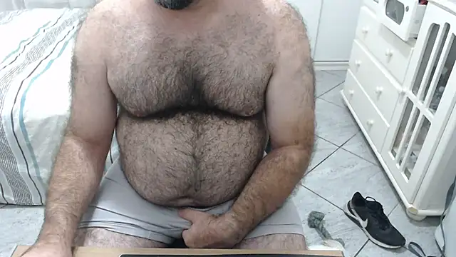 Show de MysterBearMG na webcam