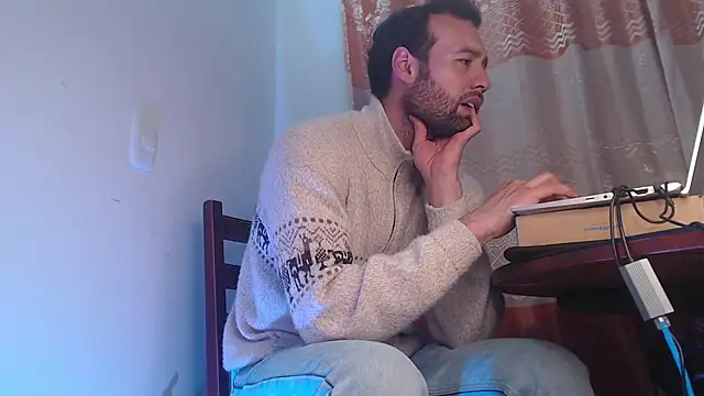 CarterHott élő XXX-chatje