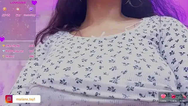Chat +18 de MARIANA_TAY1 ao vivo