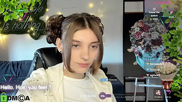 CherryBloom777 élő XXX-chatje