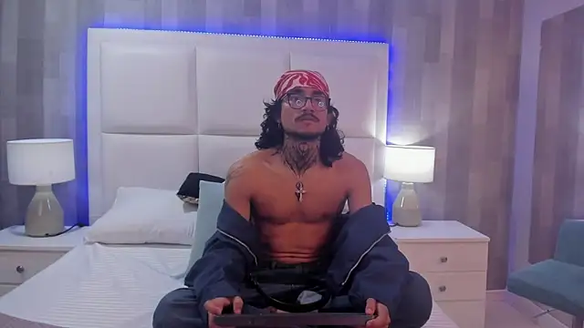 Show de JackRief na webcam