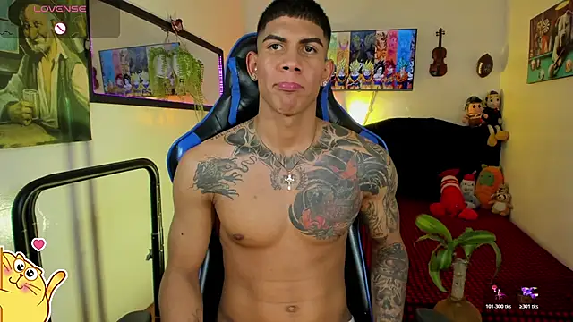 Webkamerová show Damian_latinxxx