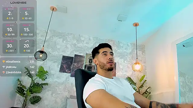 Show de Nate_franco na webcam