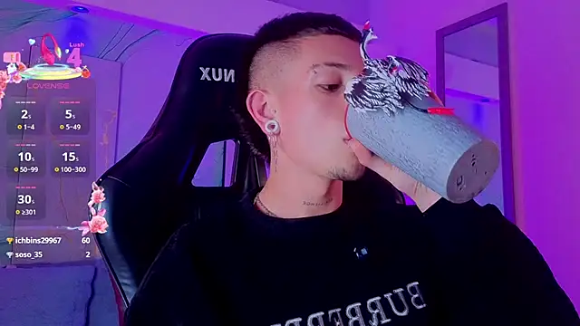 Show de webcam de Luca_Prince_