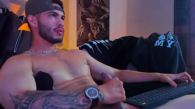 Vincentblack Adlı Modelin Web Kamerası Şovu