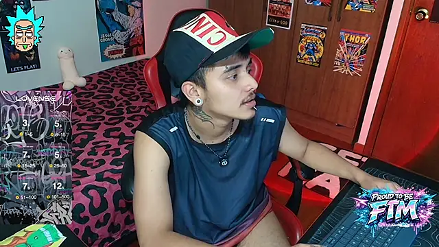 Show de Hgp3riodictabl3 na webcam