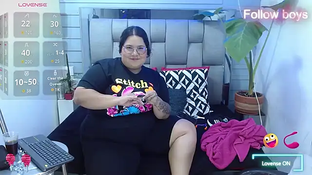 Show webcam de evelin_zaens