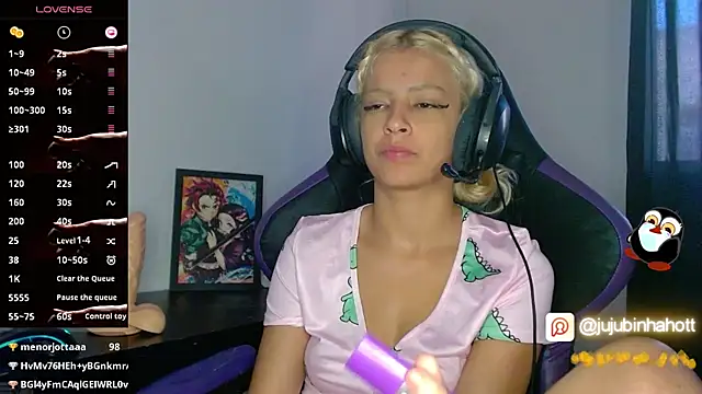 Show de jujubinhahot na webcam