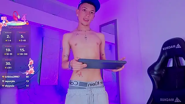 Pokazy przed kamerką – Luca_Prince_