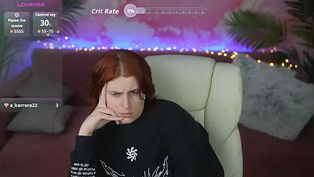Chat +18 de FoxyRayy ao vivo