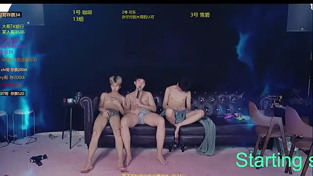 Show de XGNH-168 na webcam