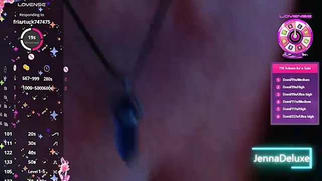 Živý XXX chat JennaDeluxe