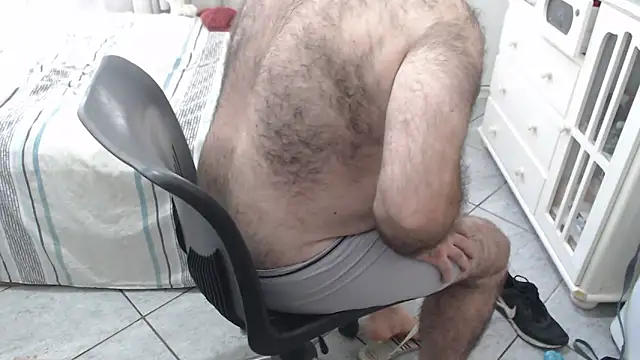 Show de MysterBearMG na webcam
