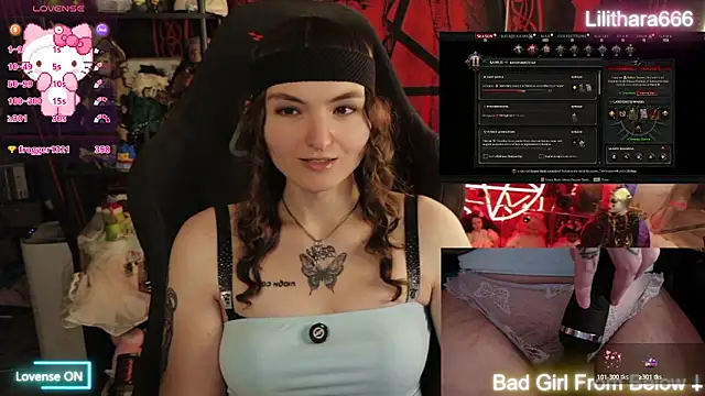 Lilithara666 Show in webcam