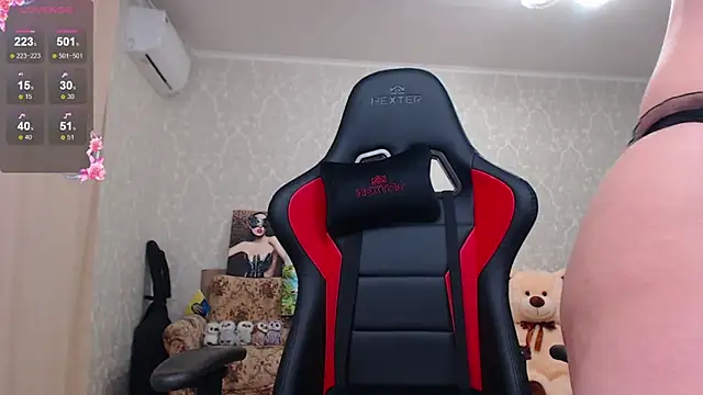 JuicyJess élő XXX-chatje