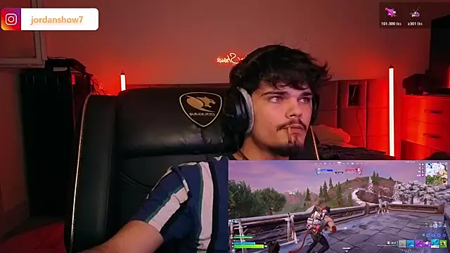 JordanShow élő XXX-chatje