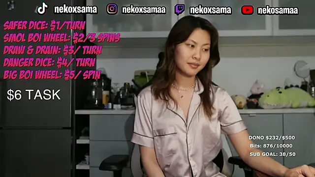 Živý XXX chat NekoxSama