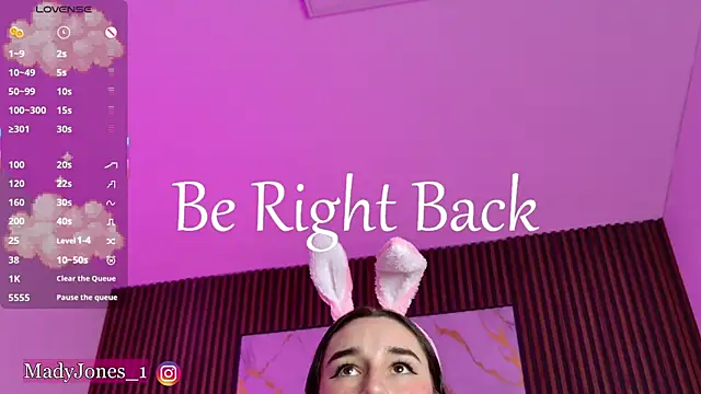 Chat +18 de BunnyDollMady ao vivo