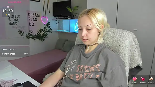 Show de Neko_Sora na webcam