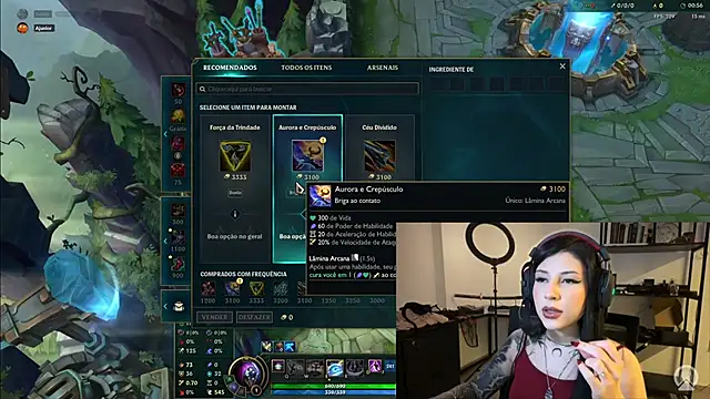 Show de Miihzukii na webcam