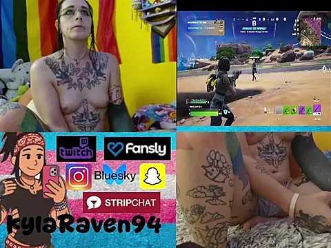 KylaRaven 网络视讯表演