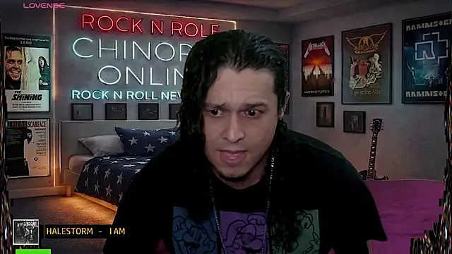 chino_roz 网络视讯表演