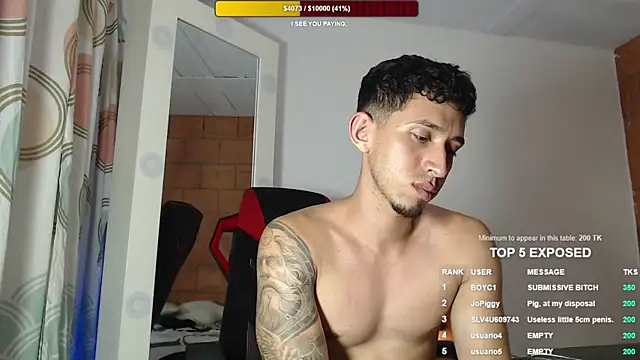 Show modela stevenSEX123 na web-kameri