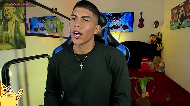Show modela Damian_latinxxx na web-kameri