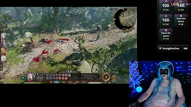 StarshineMoonspark: διαδικτυακό σόου στην κάμερα