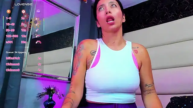Show modela Electra_blue na web-kameri