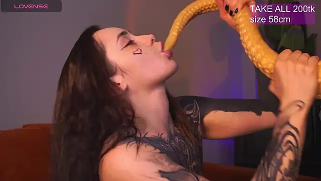 Show de EvaCanton na webcam