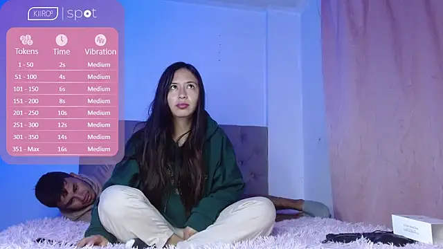 Show modela hotlatinduo na web-kameri